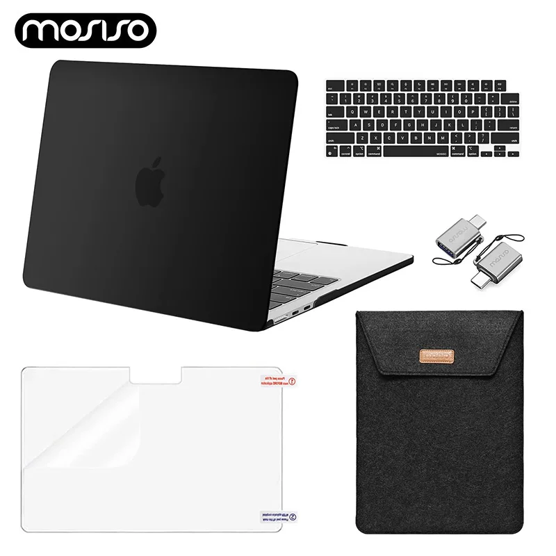 Чехол для ноутбука MacBook Air 13 6 дюйма 2022 2023 A2681 M2 чип жесткий корпус и фетровый чехол