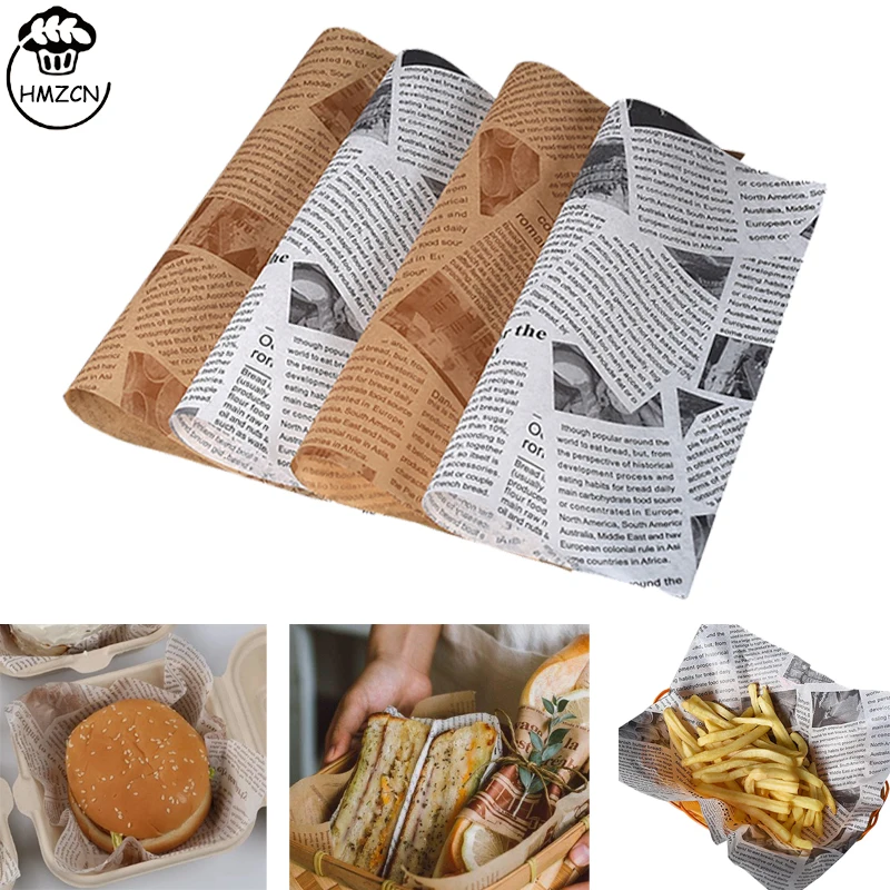 Бумага для выпечки на масле утолщенная маслостойкая подставка пиццы барбекю