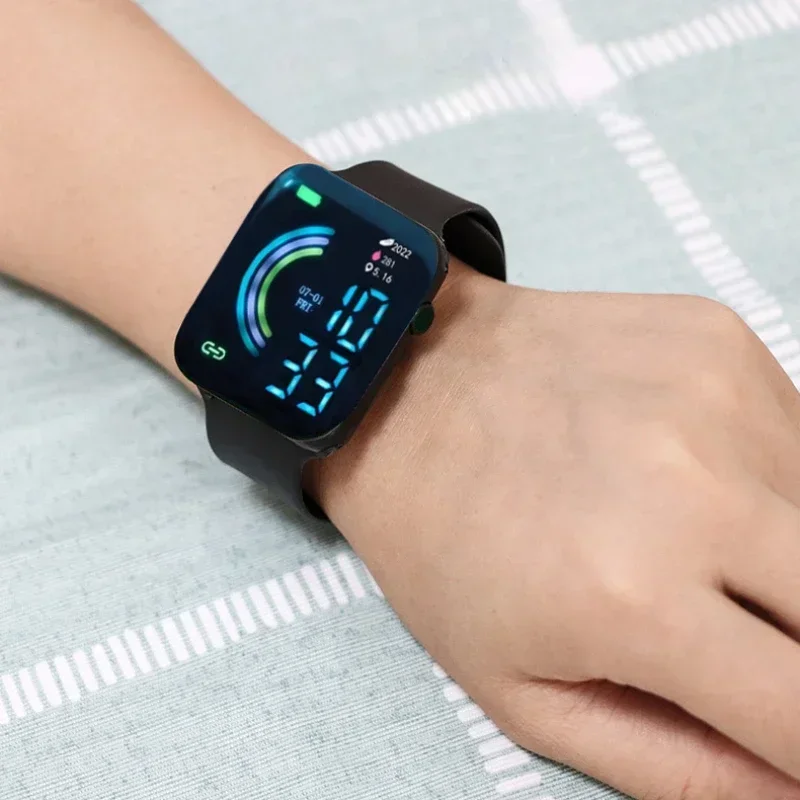 Одноразовые умные часы для мужчин и женщин спортивные с вызовом