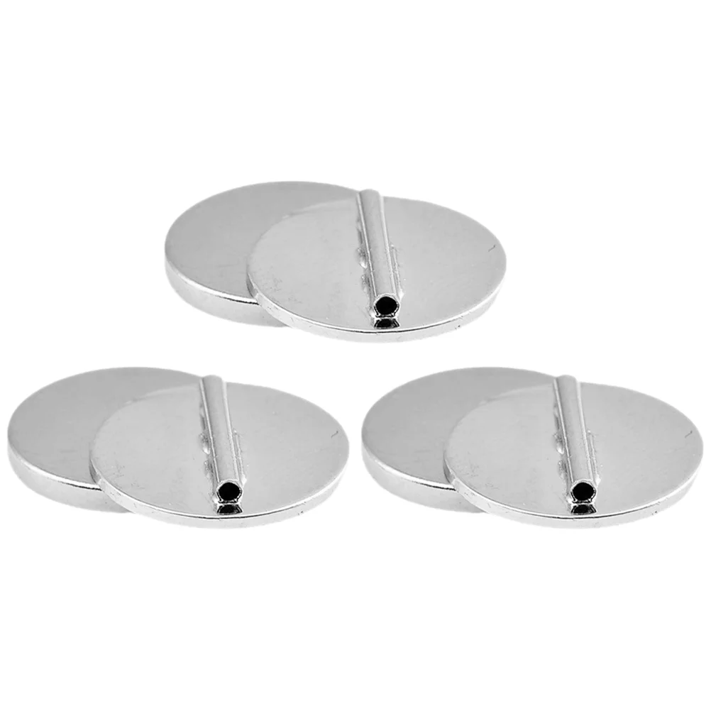 

3pcs Magnetic Brooch Pin Buckle Mini Pin Brooch Converter Metal Brooch Holder