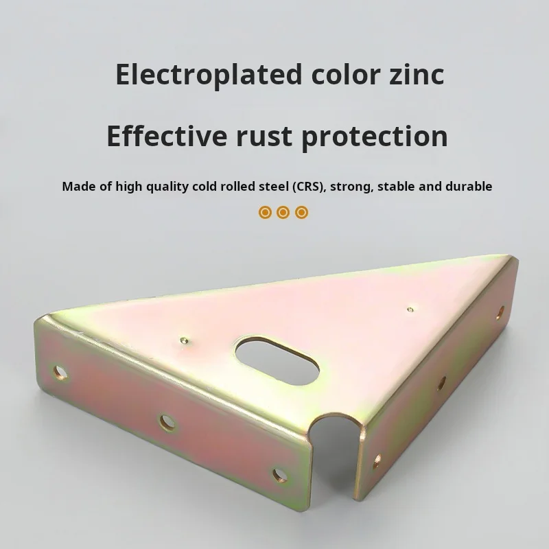 Трехсторонняя фиксированная угловая пластина под прямым углом 90 градусов