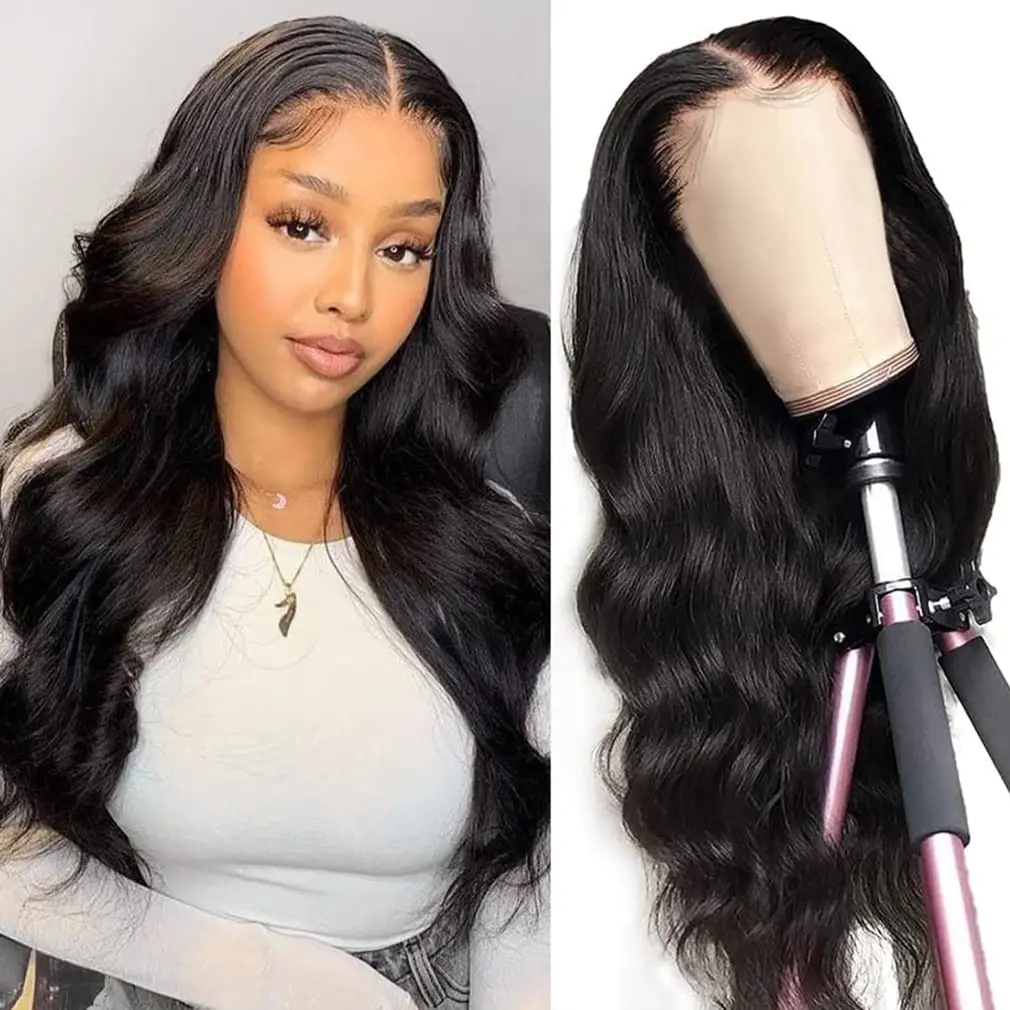 30 Inch Human Hair Wig 13x4 body wave  Lace Front Wig 5x5 HD Lace Closure Wig Pre Plucked Lace Front Human Hair Wigs For Women