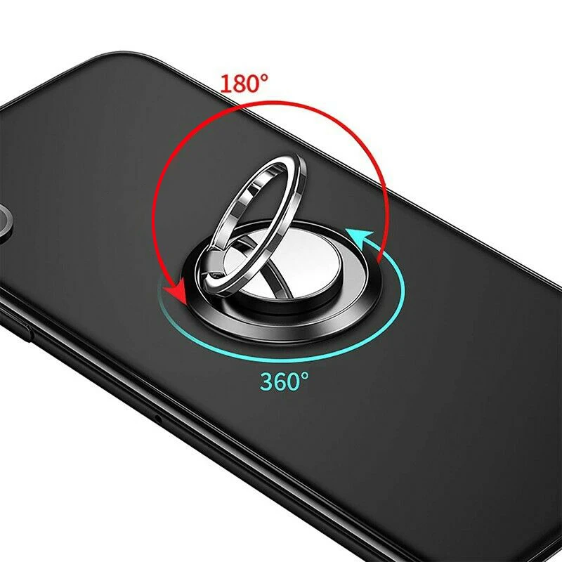 

360° Rotation Metal Mobile Phone Ring Holder Magnetic Car Bracket Smartphone Stand For iphone for Huawei for Xiaomi 032