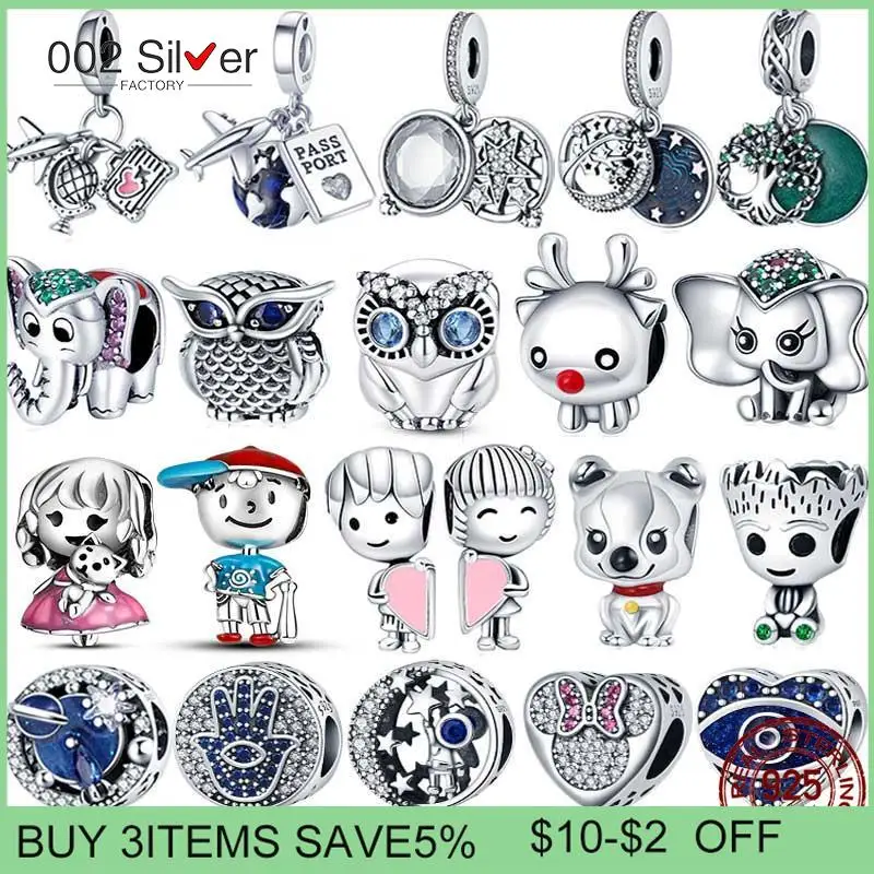 

Бусины из серебра 2021 пробы «звездное небо» для браслетов Pandora