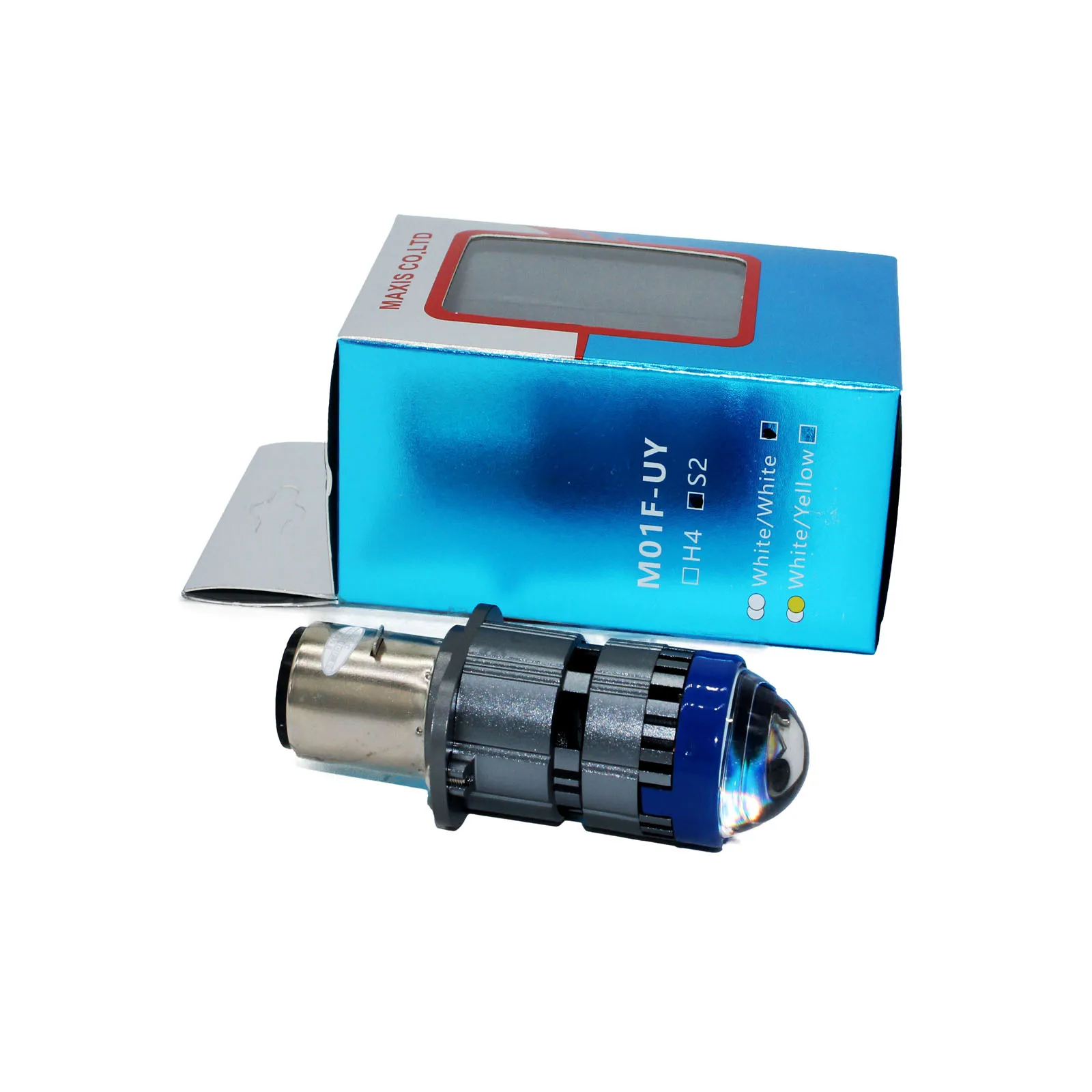 Мотоциклетные лампы проектора S2 BA20D 70 Вт 6000 лм