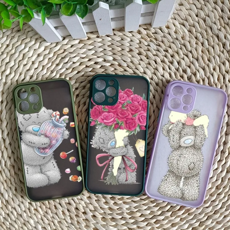 

Чехол для телефона Tatty Teddy для IPhone 14 13 12 11 Mini Pro Max XS X Max XR 8 7 Plus SE 2022, цветной чехол для телефона