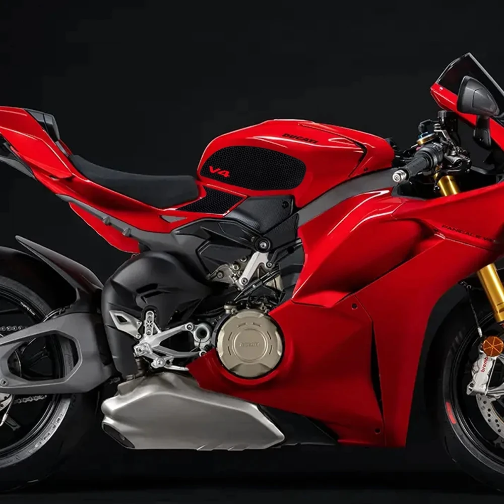 

Противоскользящая наклейка на топливный бак V4 S 2025 для Ducati, накладки на ручки топливного бака, наколенник V4 Panigale V4S Streetfighter