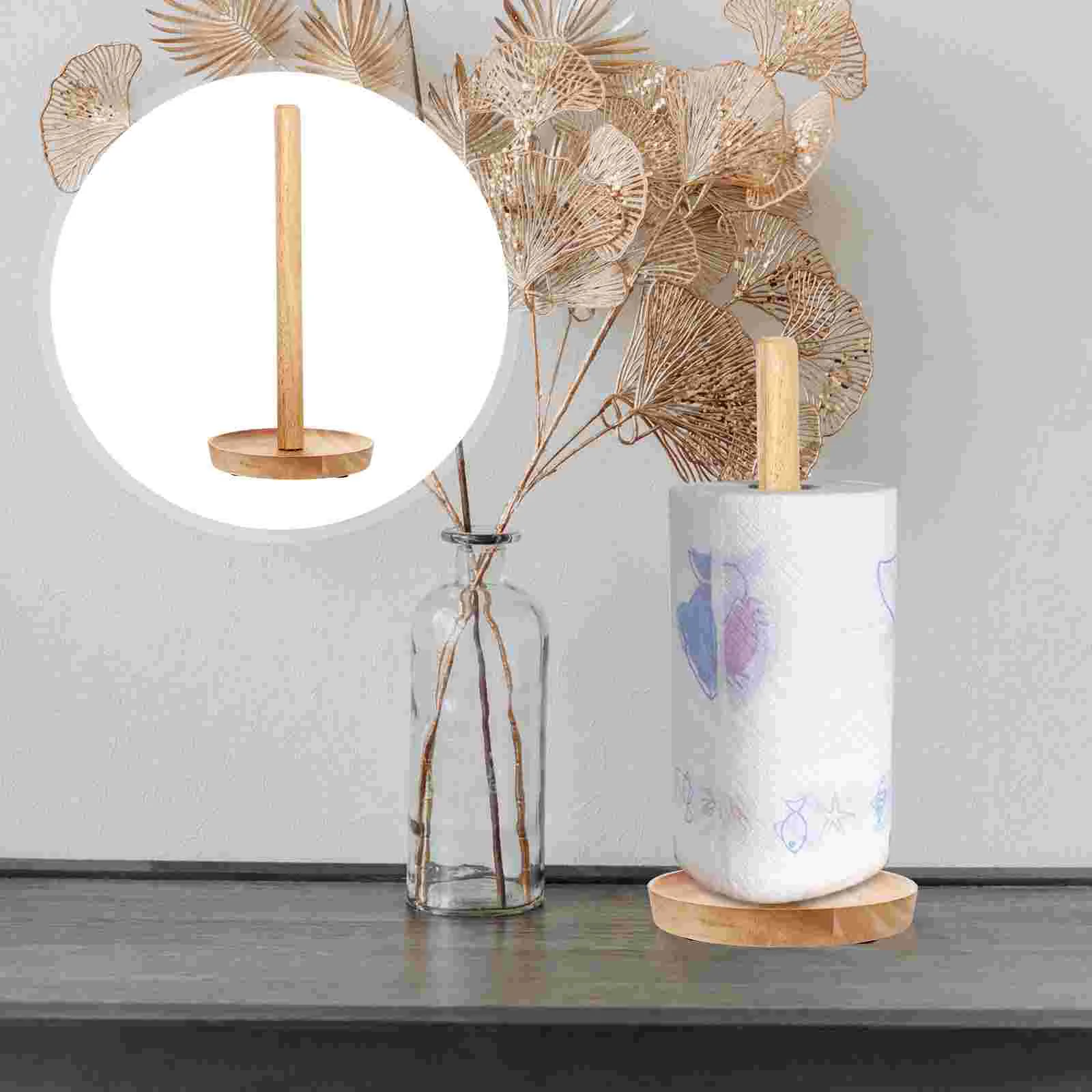 

1pc Paper Reserve Free Standing Toilet Roll Holder Paper Roll Holder Stand Tissue Roll Holder Tissue Paper Holder