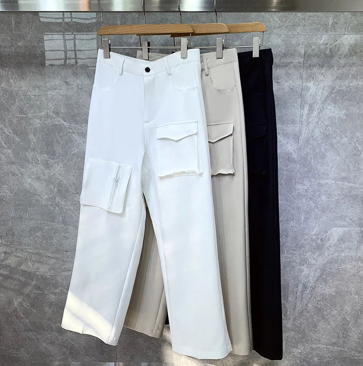 

Men's B02367 Fashion Pants 2023 Runway Luxury famous Brand European Design party style Clothing
