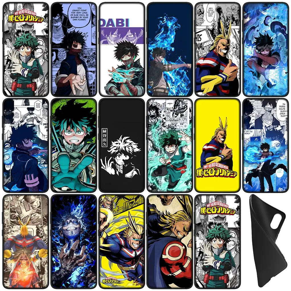 Чехол All Might Dabi My Hero Academia для Samsung Galaxy A06 A16 A13 A71 A21S A22 A73 A42 A11 A02 A70 A72 A03 телефона