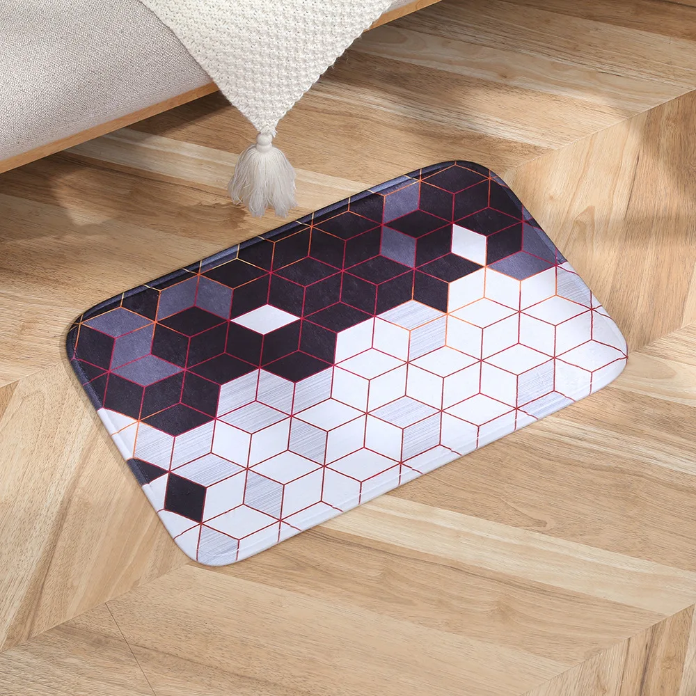 

bathroom absorbent floor mat Cartoon carpet