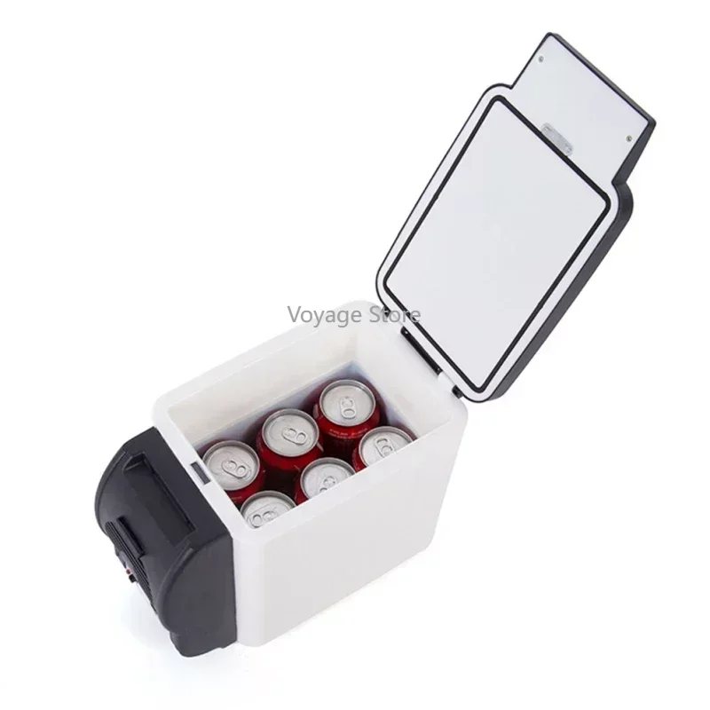 Автомобильный холодильник 6L автомобильный Черный компрессор морозильная камера