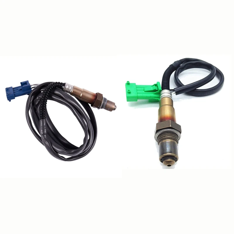 

2 Pcs Oxygen Probe O2 Sensor For Peugeot, 0258006029 & 0258006027