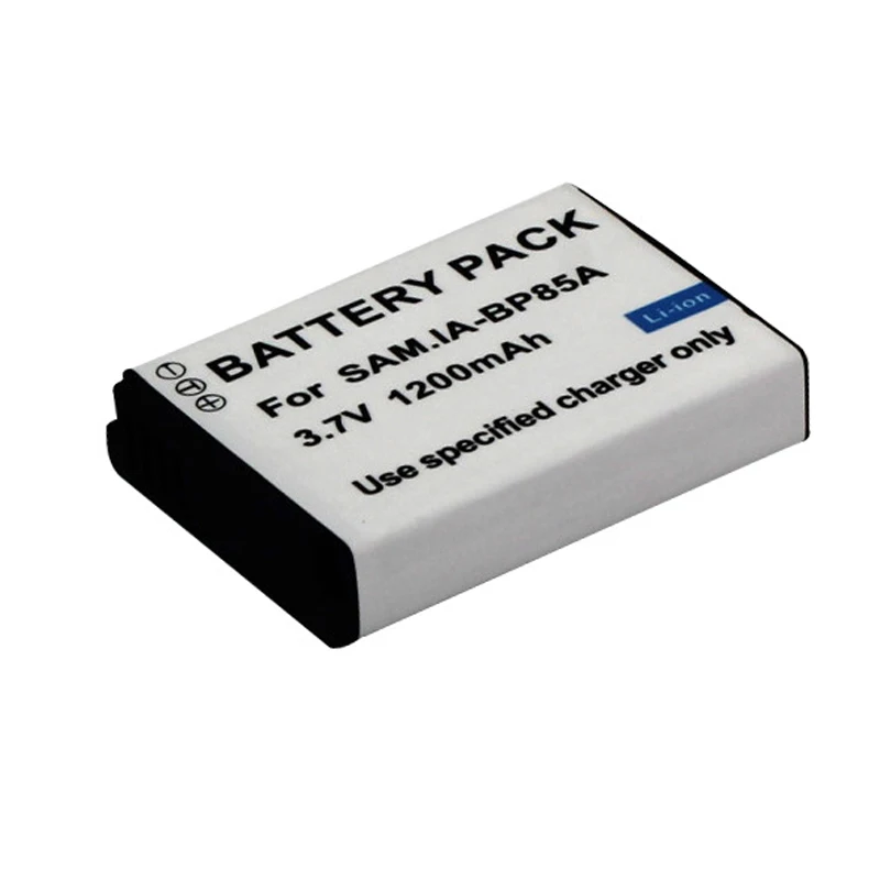 Сменный аккумулятор для фотоаппаратов Samsung ST200, ST200F, PL210, WB210, SH100, 1200 мАч, IA-BP85A (art.: 3920d95a628c8) - 3920d95a628c8