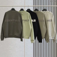 essentials los angeles 3m reflective sweatshirts hip hop high street oversize pullover men and women couple cotton hoodies
