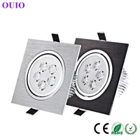 high power anti glare led downlight 6w 10w 14w cob recessed dimmable ceiling lamps spot lights ac85265v indoor lighting 1