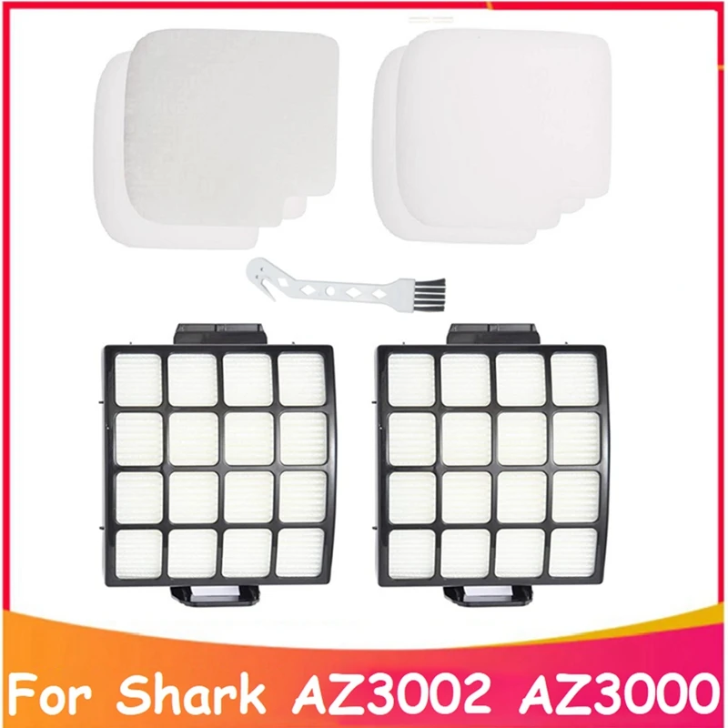 

7 шт., моющиеся фильтры для пылесоса Shark AZ3002 AZ3000