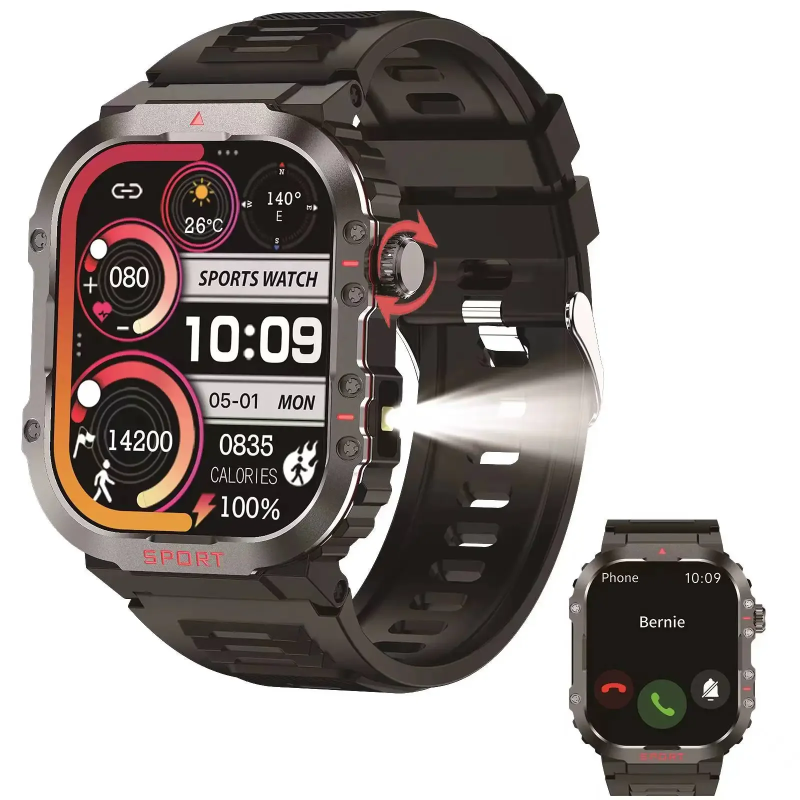 H08 Smart Watch 2024 Fitness Tracker Sleep Call Connect