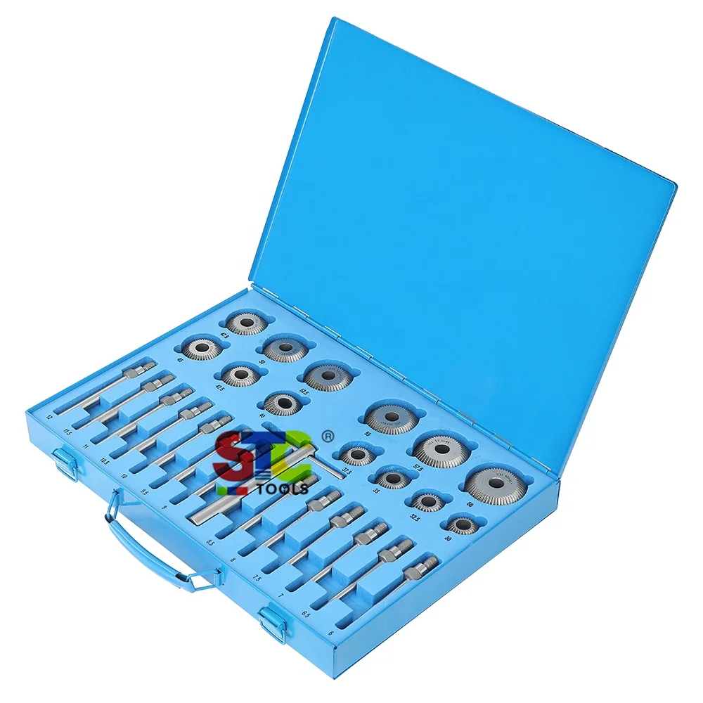 

Motorcycle car cylinder engine repair cutter valve boring tool displacement Reaming kit HSS 13Ppc Valve Seat Reamer set