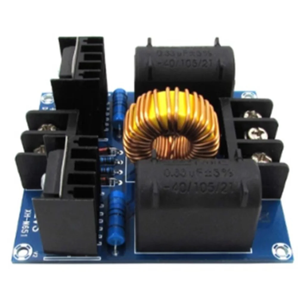 

XH-M651 for Tesla Power Cord ZVS Driver High Voltage Discharge Generator 60-300W Long Arc