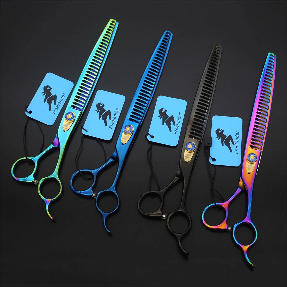 

Shears Chunker Scissors Professional Scissors Grooming Puppy Pet Pet Colorful Dog Japan Dropshipp Thinning Scissors 9