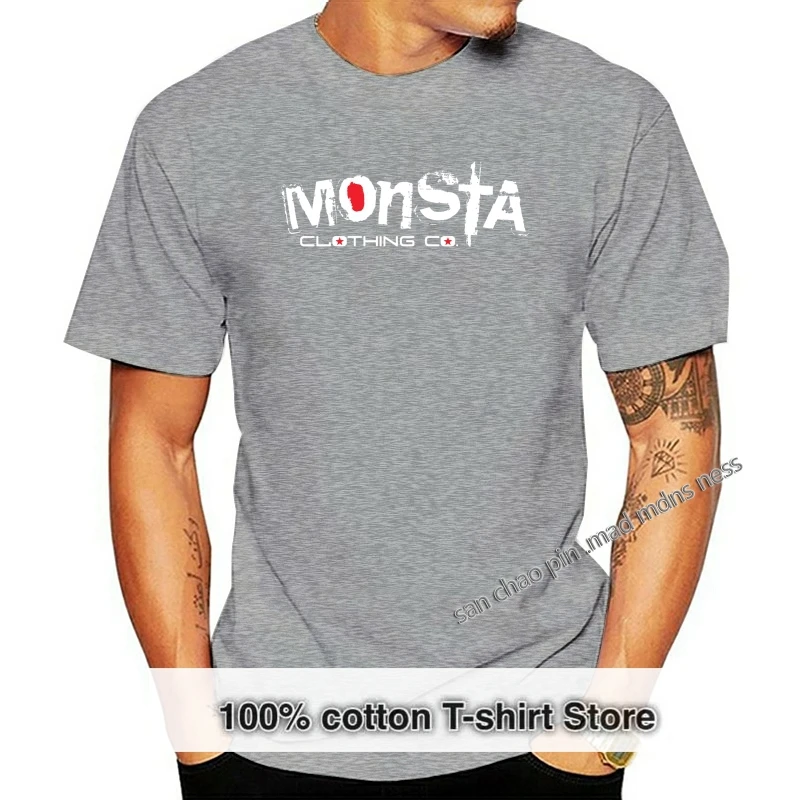Новая мужская одежда Monsta, футболка для фитнеса и спортзала с надписью, дешевые футболки 31 WT-Red, оптовая продажа, повседневные футболки с коро...