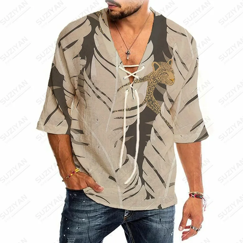 

Hot Short-Sleeved Kit Men Clothes Solid Color Designer Handsome Fashion V Neck Stand Hot Selling Street Wholesale Urban Style