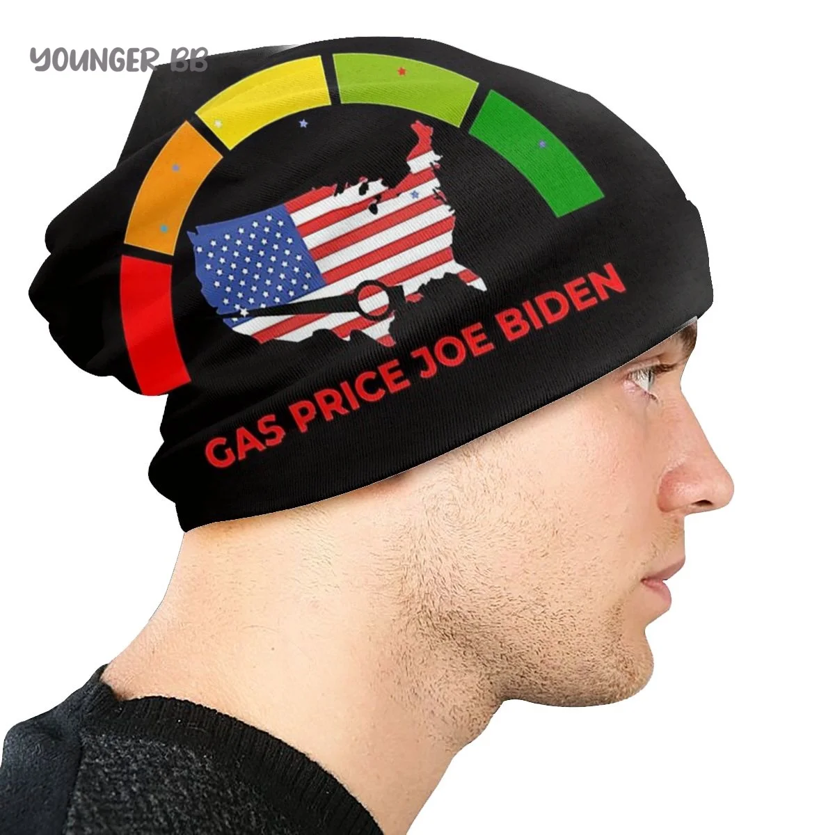 Головные уборы мужские женские вязаные головные Joe Biden зимняя теплая Кепка-бини |