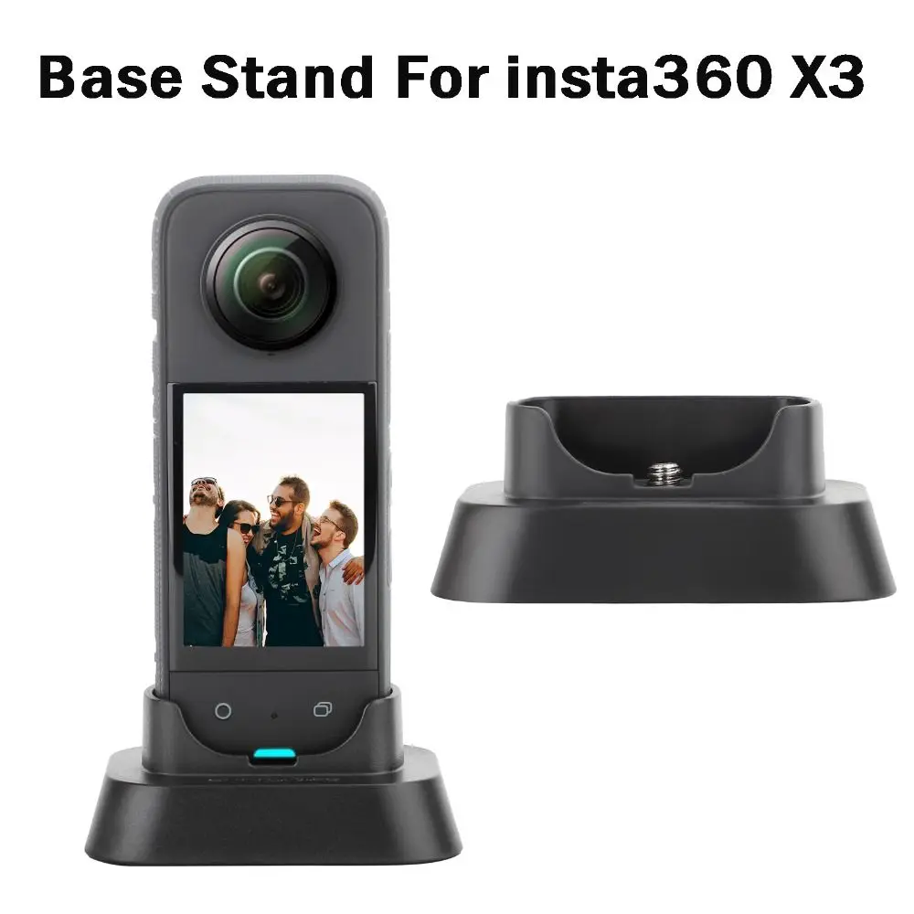 

Высококачественное основание для панорамной камеры Insta360 X3, Настольный кронштейн для поддержки панорамной камеры с винтом 1/4, фиксированное...