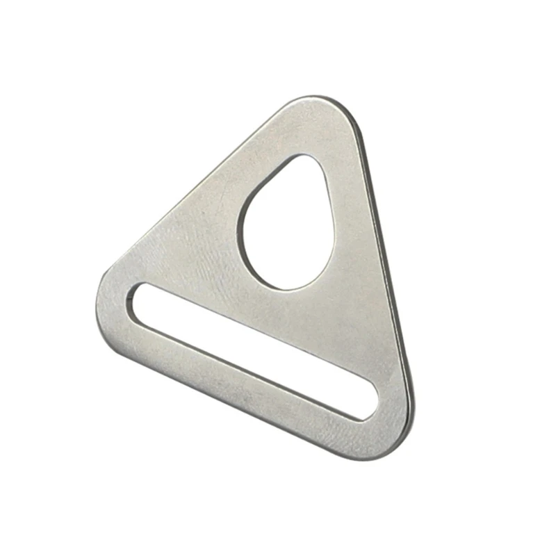 Внутренний овальный размер с треугольной пряжкой круглым отверстием для ремешка