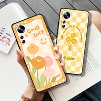 luxury flower phone case for xiaomi redmi note 9 pro note 8 pro note 10 pro 9 9a 9t 9c max 7 note 7 coque liquid silicon back
