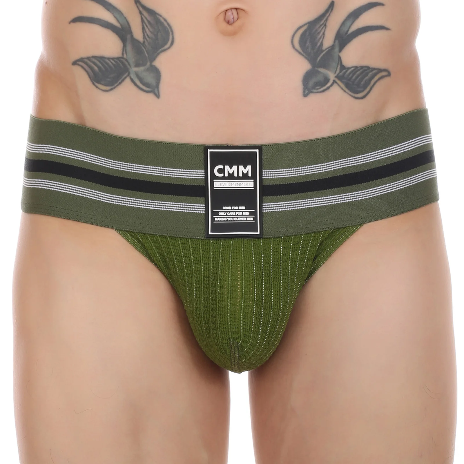 CLEVER-MENMODE Sexy Panties Mens Underwear Briefs Athletic Bikini Sport Breathable Elastic Bulge Pouch Underpants Hombre Cuecas