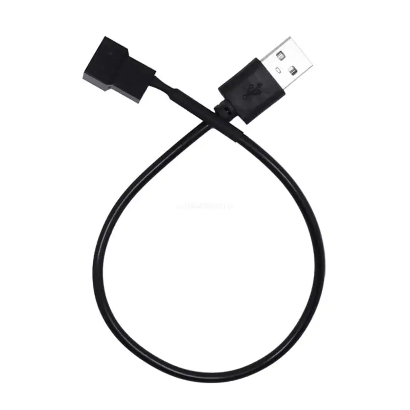 USB к 4-контактному компьютеру для корпуса вентилятора процессора кабель адаптера
