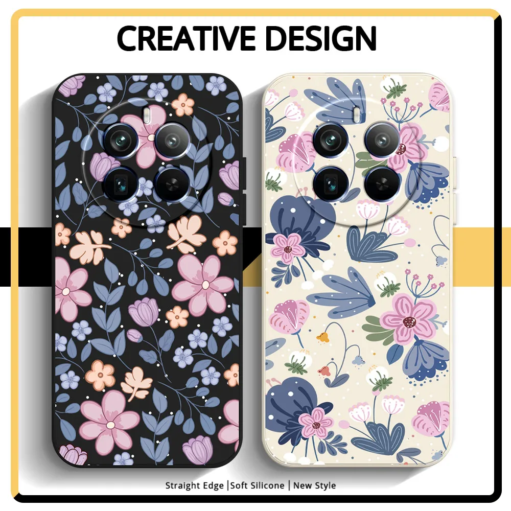 Противоударная задняя крышка из мягкого силикона ТПУ для Realme Narzo 70 60 Pro N53 N55 60X 30A 20