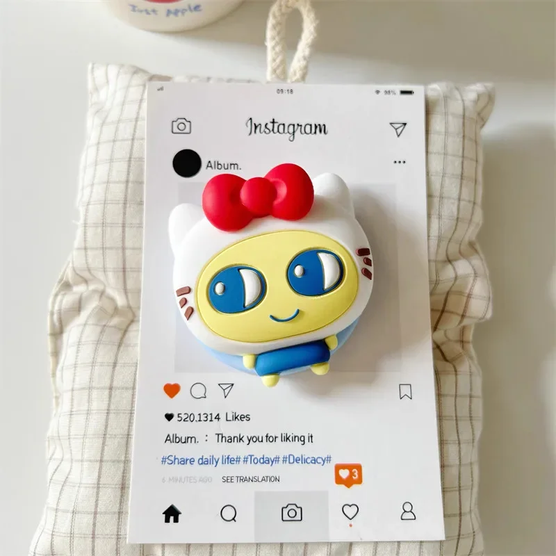 Фото 3D-чехол для наушников в стиле милого японского мультфильма Tamagotchi для Airpods 4, 2, 3, 1, Pro 3, 2, защитный мягкий чехол для беспроводных Bluetooth-наушников №2