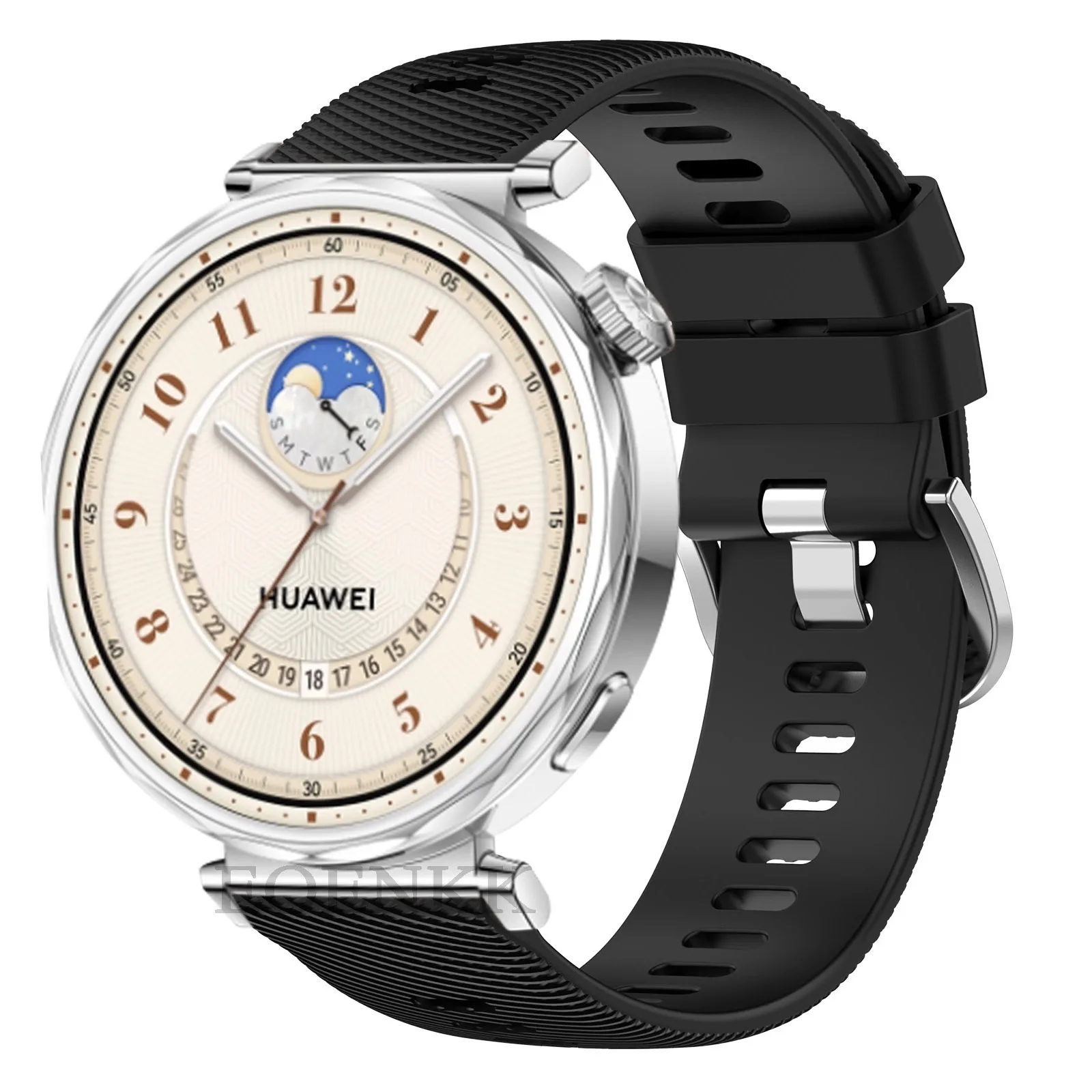 Фото Спортивный ремешок на запястье для Huawei Watch GT5 GT4 41 мм 46 мм Мягкий силиконовый браслет Correa для Huawei Watch GT 5 Pro 42 мм 46 мм №4
