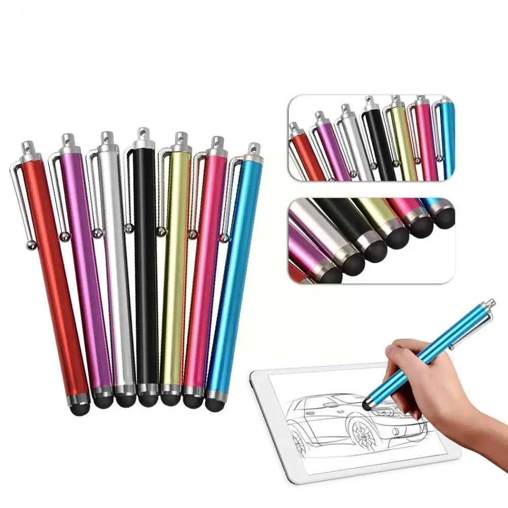 

Capacitive Pen Kugelschreiber Smartphones For S Color Random Capacitive Screen Universal Stylus Pen Metal M6l7