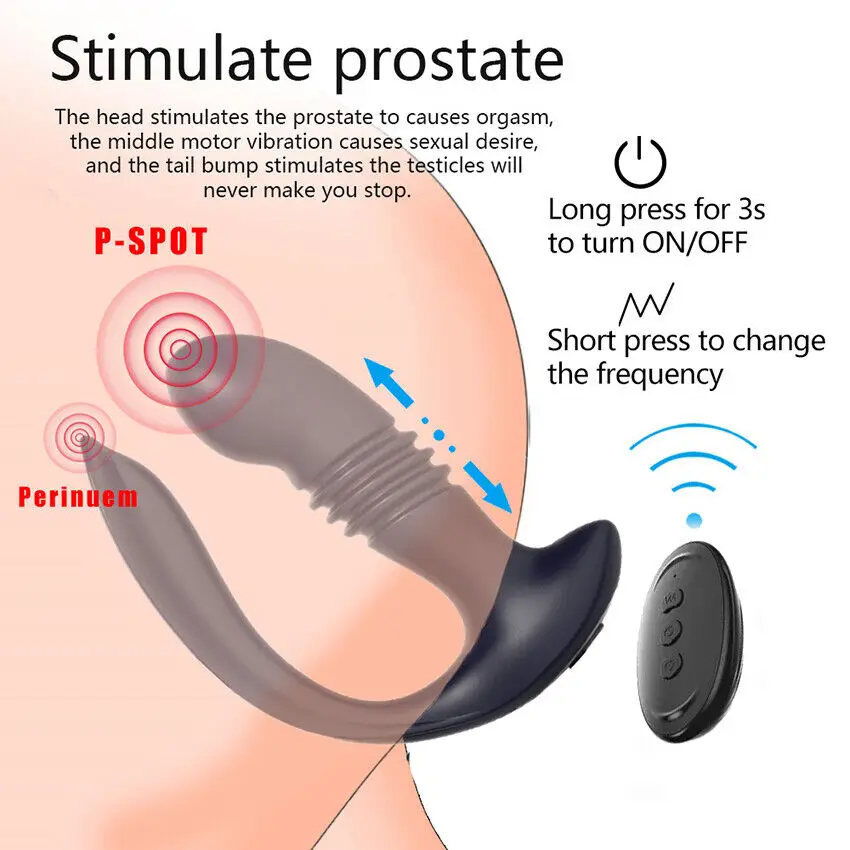 

Двойная стимуляция Телескопический фаллоимитатор вибратор массажер простаты вагинальный стимулятор точки G мужской женский мастурбатор товары для взрослых