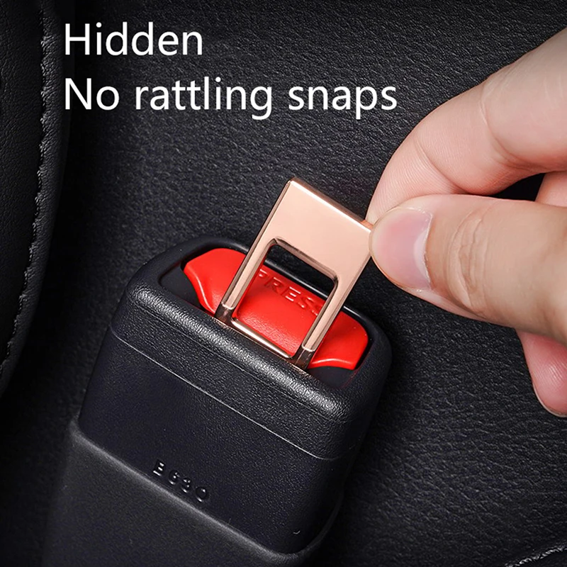 

Hidden Car Seat Belt Buckle Clip Universal Car Safety Buckle Seat Belt Buckle Thickened Plug Car Seat Accessories