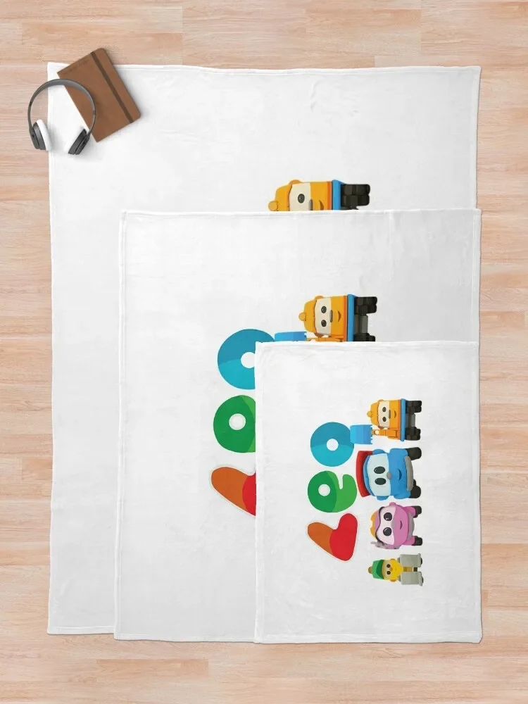 Фланелевое одеяло Leo The Truck