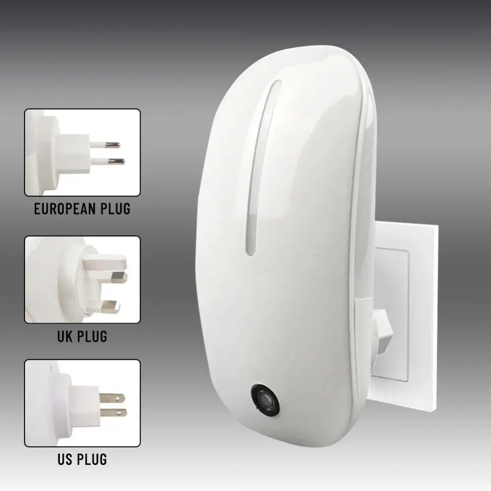 

USB-светильник светодиодный с подключаемой ночной подсветкой в форме мыши, индукционный светильник для спальни, энергосберегающая настенна...