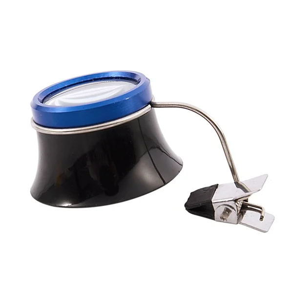 

5X Clip-On Eye Loupe Eyeglass Magnifier Magnifying Glass Lens for Repair Work