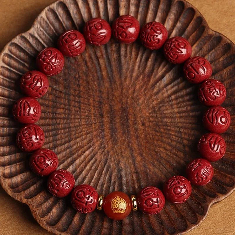 Женский браслет со знаками Зодиака и Будды