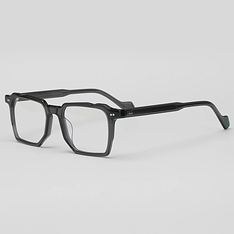 

Индивидуальные модные очки по рецепту, Большая квадратная ацетатная оправа для очков, высококачественные очки для чтения при близорукости