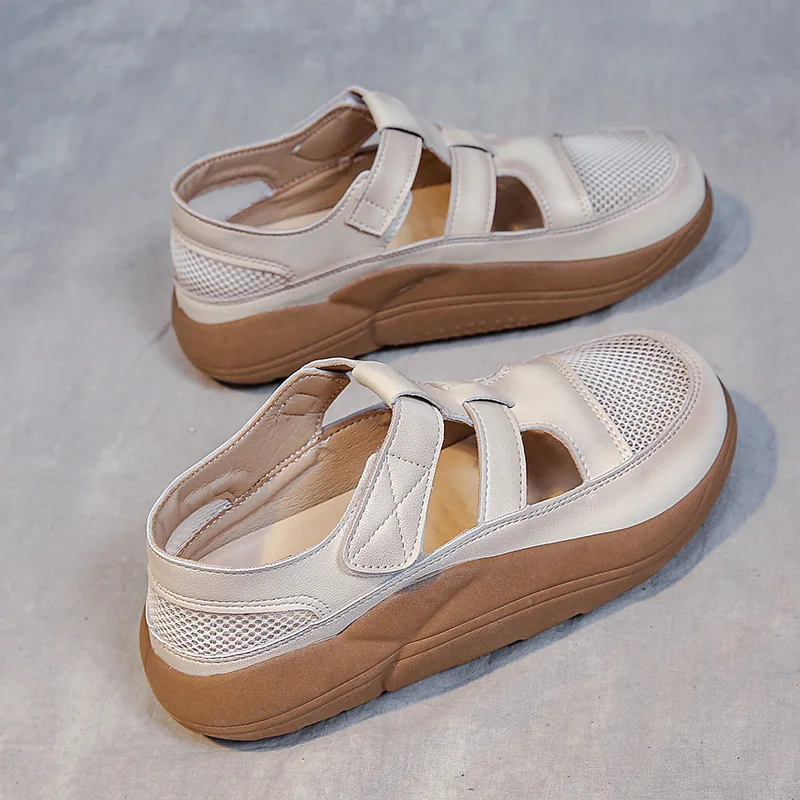 Summer New Fashion Casual Trend Breathable Sandals Soft Bottom Breathable Casual Women's Shoes Comfortable Trendy Shoes