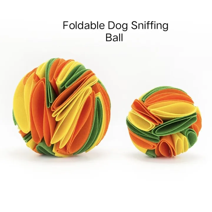 

Foldable Dog Sniffing Ball Colorful Pet Ball Mat Toy Puzzle Pet Training Games Accessories For Cat Dog Pet Accessories 2022 New