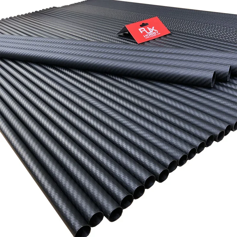 Производитель карбоновых трубок RJXHobby большой диаметр 45 мм X 42 1000 карбоновая