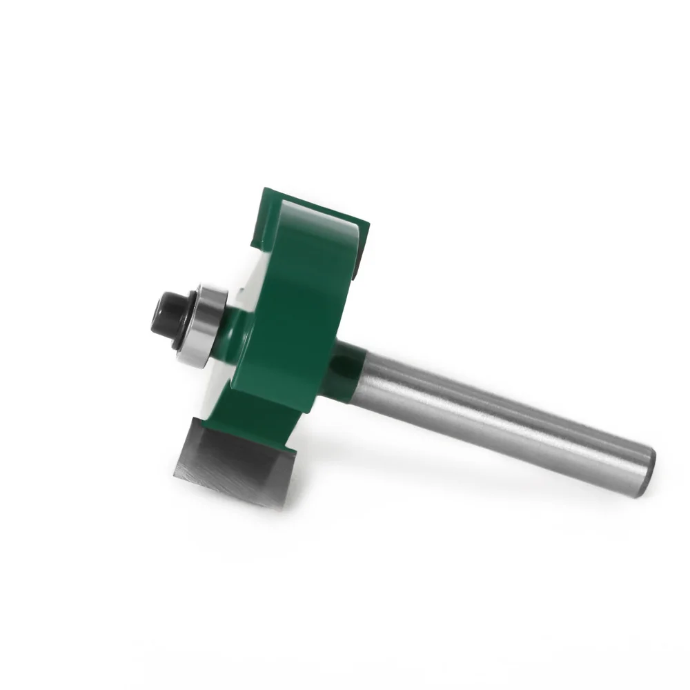 

7pcs 6mm/1/4inch Triming Cutter Tenon Adjustable Engraving Machine Conversion Log Splitter Drill Bit Home
