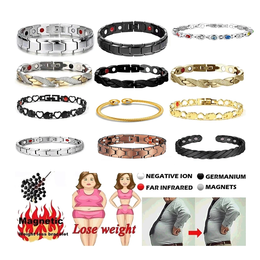 

Weight Loss Dragon Energy Magnets Jewelry Slimming Bangle Bracelets Twisted Magnetic Power Therapy Bracelet Healthcare Jewelry