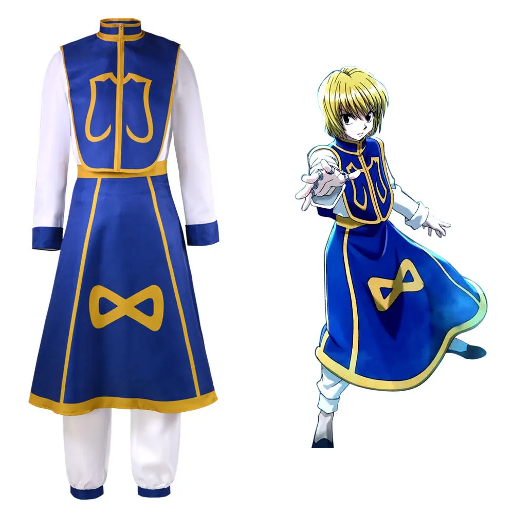 

Аниме Hunter X Hunter Kurapika Косплей Костюм для взрослых мужчин женщин вечерние ринка Хэллоуин костюмы смешная кавайная высококачественная одежда